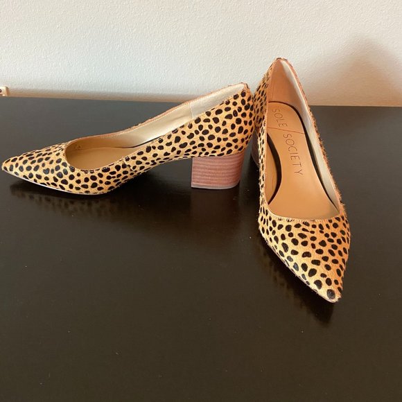 Sole Society Cheetah Print Pump - Picture 2 of 4